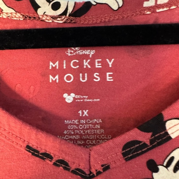 Women's Disney Red Mickey Mouse Top - Picture 3 of 3